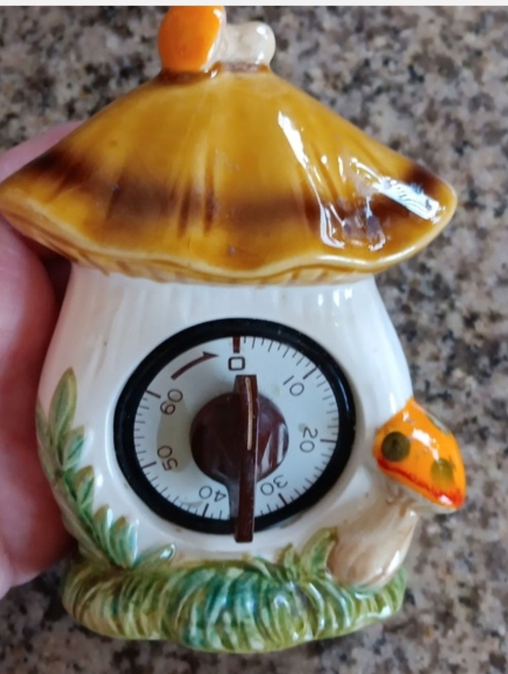 Vintage Sears Merry Mushroom Kitchen Timer